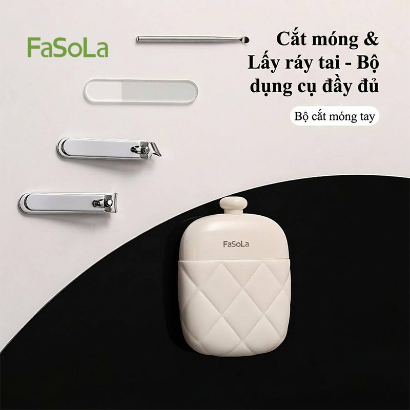 FaSoLa Bộ cắt móng tay đa chức năng FaSoLa – Dụng cụ cắt móng tay, Dụng cụ cắt móng tay, Dụng cụ tẩy