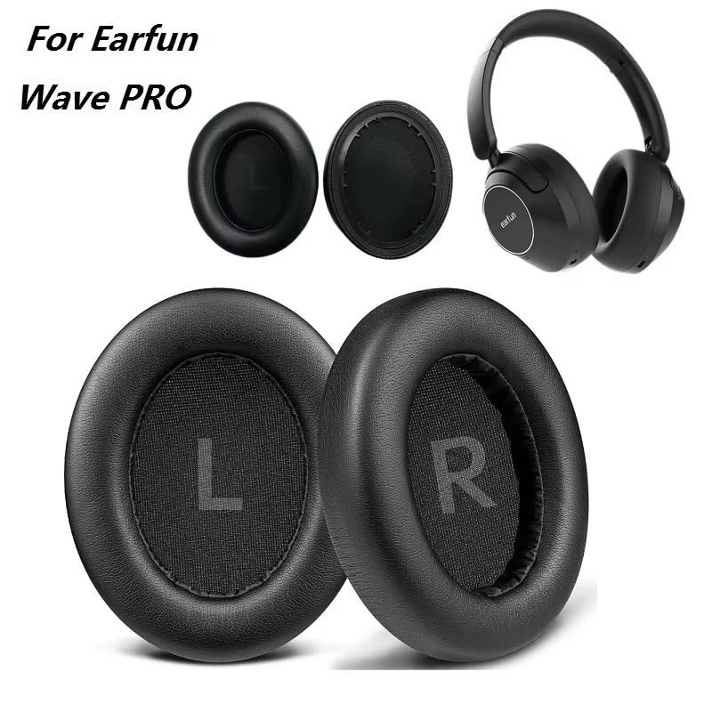 Miếng đệm tai cho EarFun Wave Pro ANC Tai nghe thay thế Đệm bằng da Protein mềm bịt gối tai