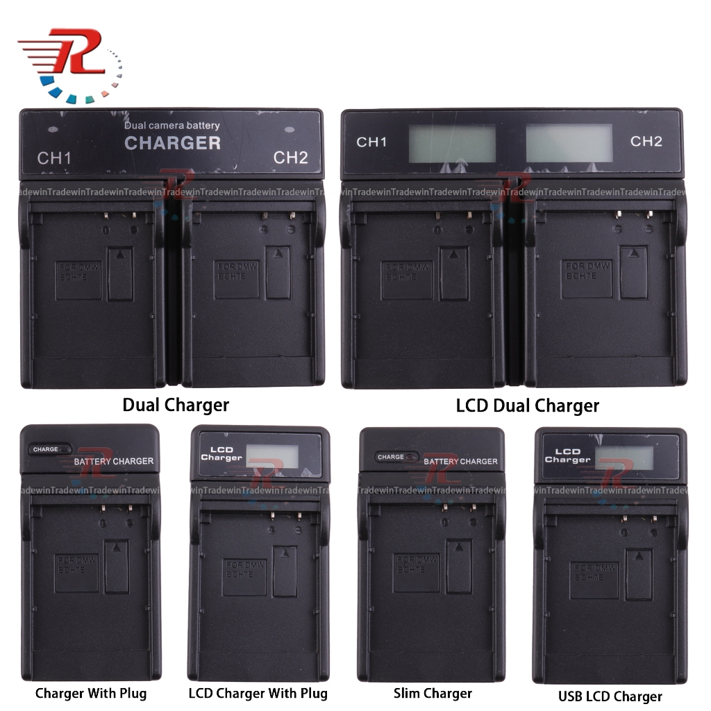 BỘ SẠC DUAL LCD BCH7 dành cho Panasonic FP1 FP2 FP3 FT10 TS10