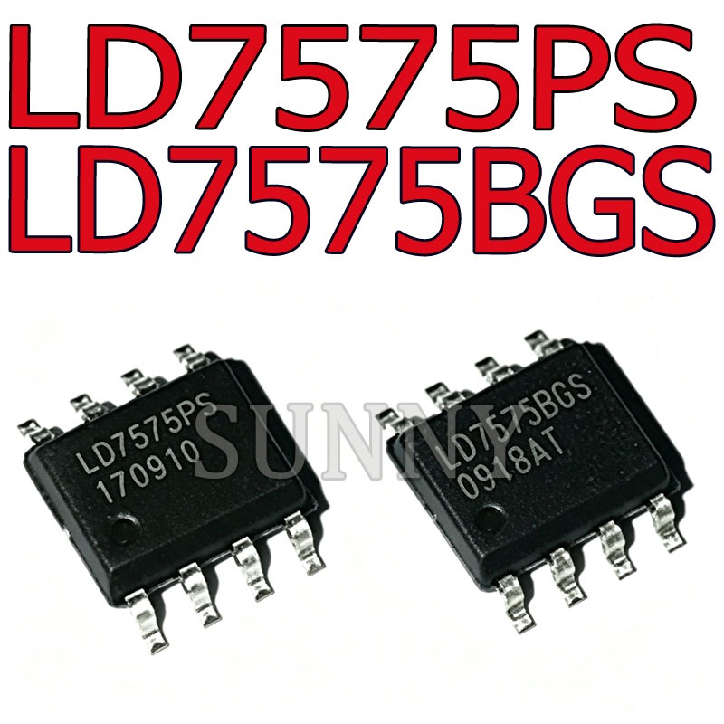 5 ~ 10 Chiếc Mới Chính Hãng Miếng Dán 8 Pin LD75PS LD7575BGS LD7575 LCD Power Chip