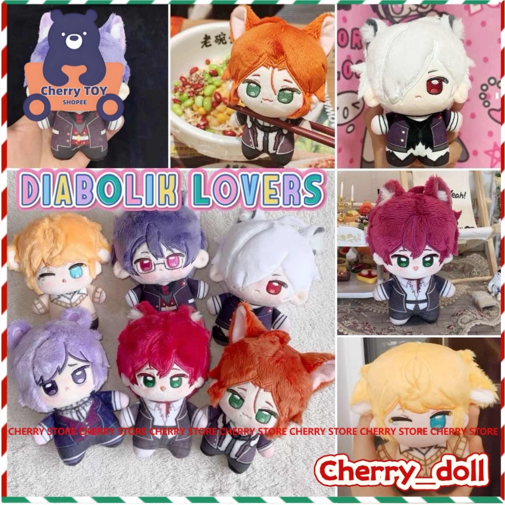 10cm Diabolik Lovers Sakamaki Ayato Sakamaki Reiji Sakamaki Subaru Sang Trọng Búp Bê, Ba Lô Nhồi Bôn