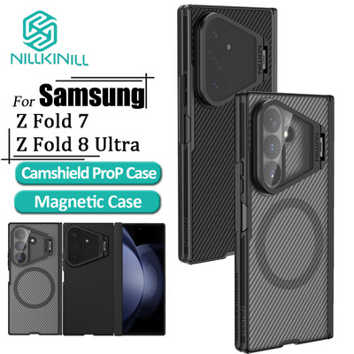 Nillkin Từ Flip Cover Camera Đứng Dành Cho Samsung Galaxy Z Fold7 / Fold 8 Ultra Ốp điện thoại Flip-Style Lens Bảo Vệ Mặt Sau
