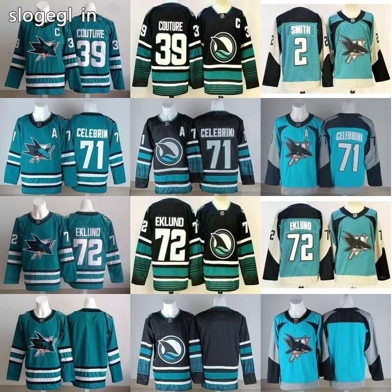 NHL Khúc Côn Cầu Jersey Cá Mập Khúc Côn Cầu Jersey Thêu Thể Thao Dài Tay Nhà Huấn Luyện Mỹ Jersey