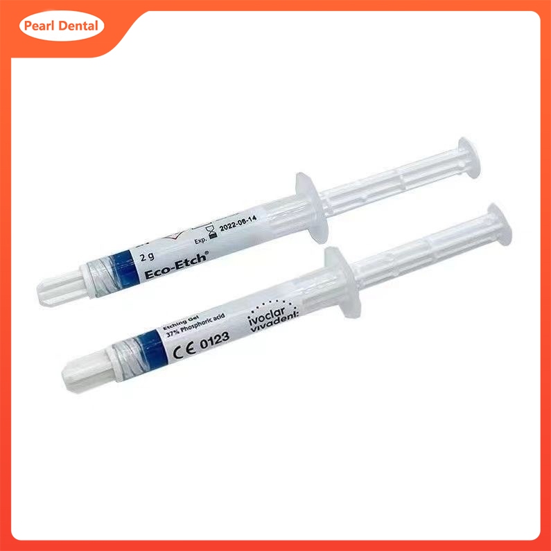 2 Cái / túi Ivoclar Vivadent Eco-Etch Etching Gel 37% Axit Phosphoric 2g * 2 Cái