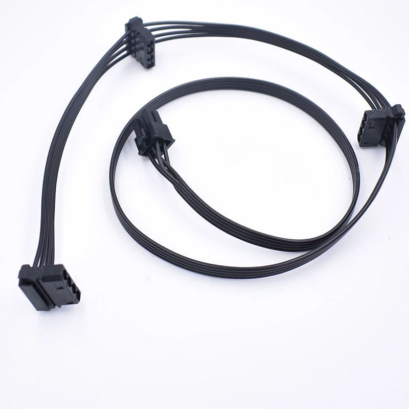 PERIPHIRAL & SATA 6PIN đến 3 * IDE Molex 4 PIN / 3 * Cáp cấp nguồn SATA cho Corsair RM850 / HX850i /