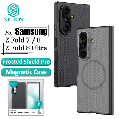 Ốp điện thoại gập từ tính Nillkin cho Samsung Galaxy Z Fold7 / Fold 8 / Fold 8 Ultra Ốp lưng mờ Tấm chắn chống sốc chống vân tay