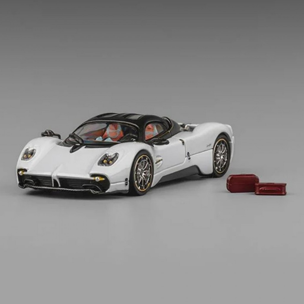 CM Model CM64-Utopia-07 1 / 64 Pagani Utopia Ngọc Trai Trắng Diecast Quy Mô Xe Ô Tô