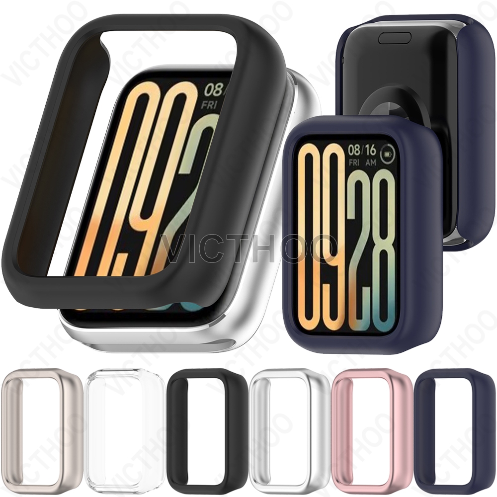 Ốp lưng PC cứng bảo vệ nửa màn hình cho Xiaomi Smart Band 10 Pro / Mi Band 10 Pro