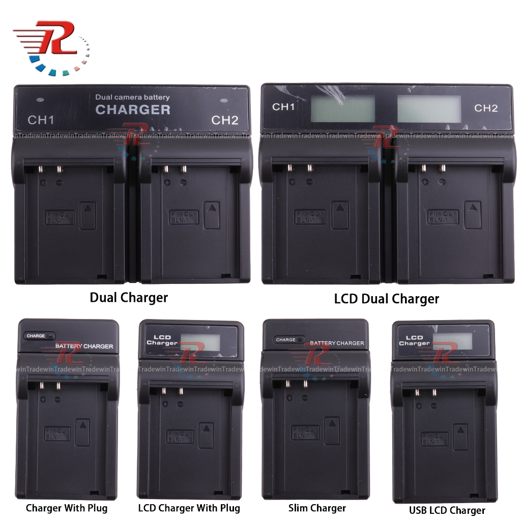 BLN1 LCD RAPID DUAL SẠC Cho Olympus EM1 EM5 EP5 EM5 M2 PEN-F E-M5