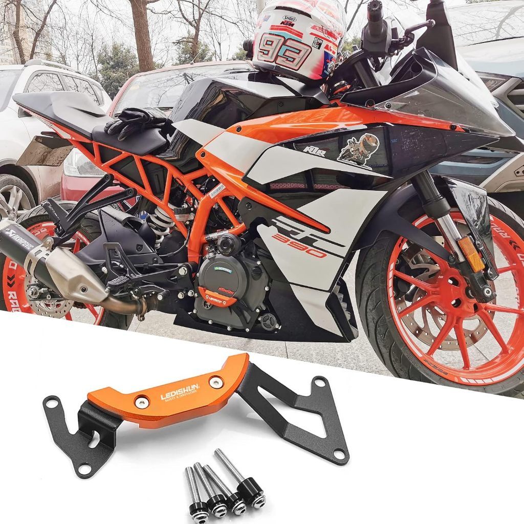 LEDISHUN Vỏ bảo vệ động cơ xe máy Vỏ bảo vệ Stator Thanh trượt Fairing Pad Bảo vệ tai nạn tương thíc