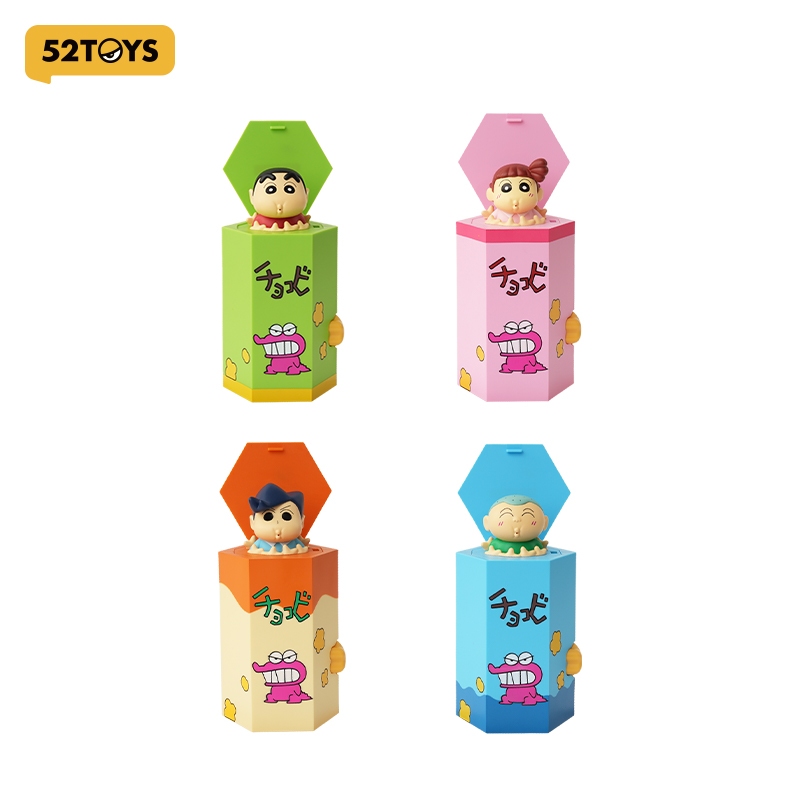 52TOYS Crayon Shinchan Fun Toy - Summer Smash Series Blind Box Figure Toy