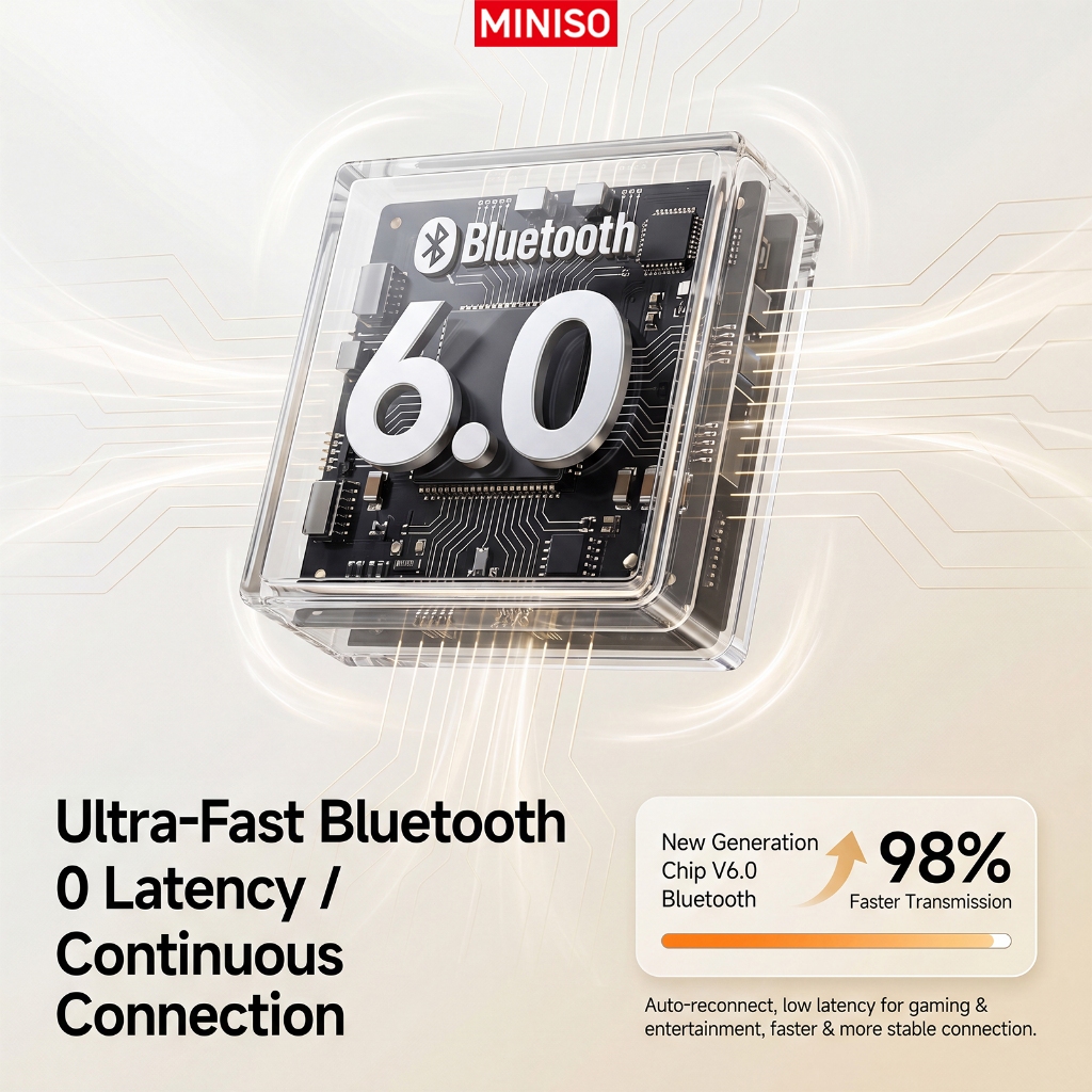 Bảo hành 1 năm Loa ngủ Bluetooth MINISO M105 Phiên bản Bluetooth 6.0 Di động Âm thanh nổi nhỏ 3D Stereo Âm thanh vòm IPX5 Life Chống nước | BigBuy360 - bigbuy360.vn