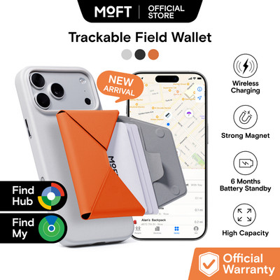 MOFT Có Thể Theo Dõi Ví & Chân Đế Ví Điện Thoại Từ Tính Cho iPhone 17 / 16 / 15 / 14 / 13 / 12 Series