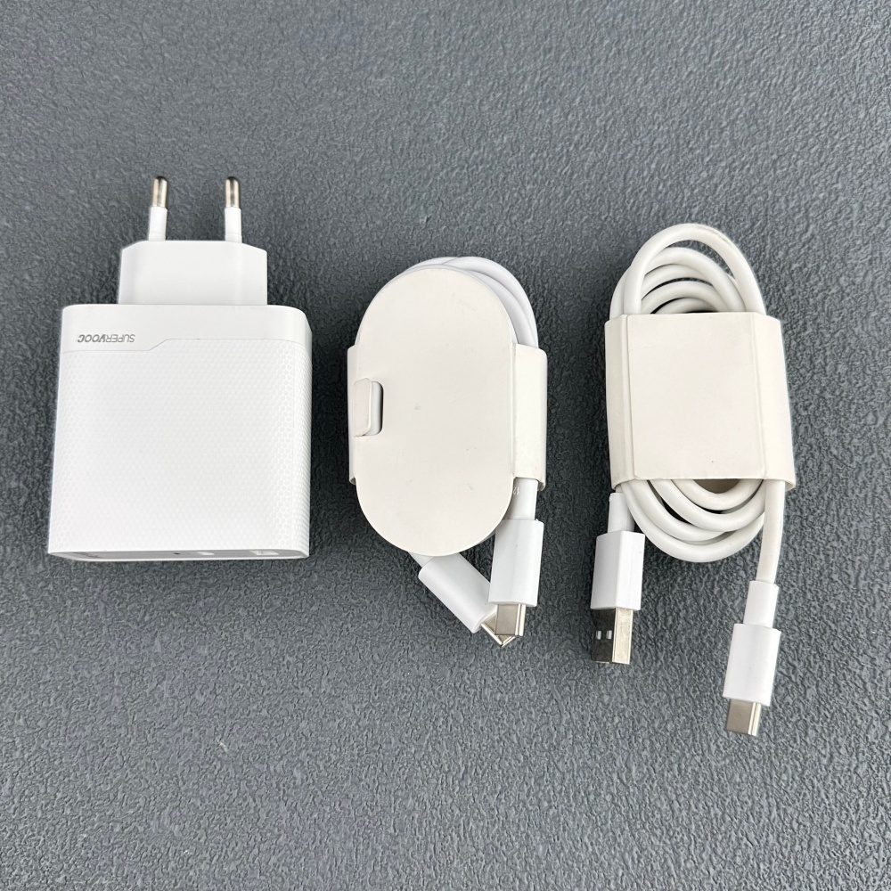 Chính Hãng Realme 120W Cổng Kép SuperVOOC Sạc Nhanh EU Cắm Bộ Chuyển Đổi Nguồn Điện Cho Realme GT6 G