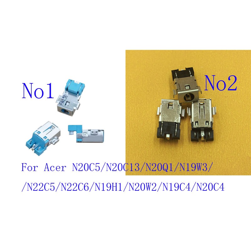 2-10 Cái Đầu Nối Cắm Nguồn DC Cho Acer N20C4 N20C5 N20C13 N19H1 N22C5 N22C6 N20Q1 N19W3 N20W2 N19C4 