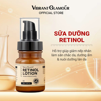 Kem Dưỡng Da Chống Lão Hóa Retinol VIBRANT GLAMOUR Chống Nhăn Dưỡng Ẩm Làm Săn Chắc 80ml