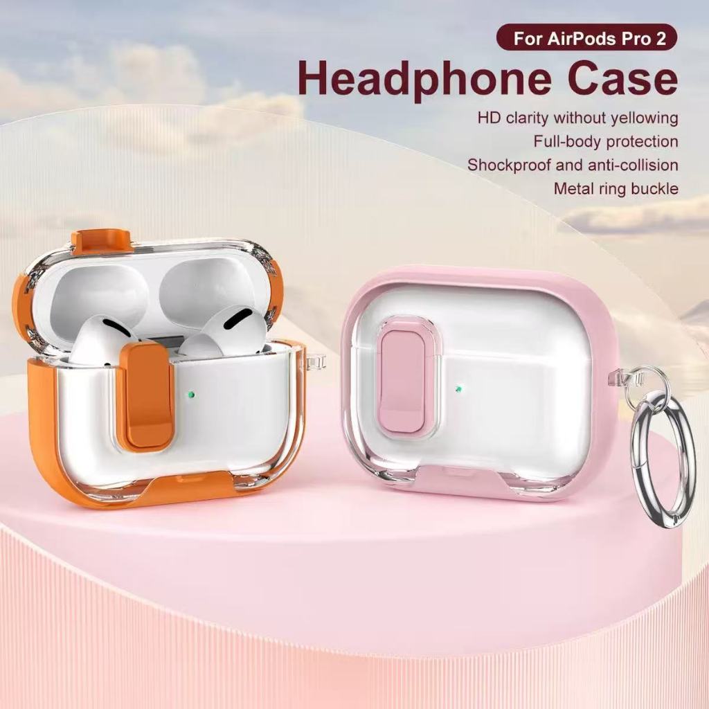 Khóa Đơn Giản Silicon Cho AirPods 4 / 4anc Dành Cho AirPods Pro3 Pro / Pro2 Ốp Lưng 4anc TPU Mềm App