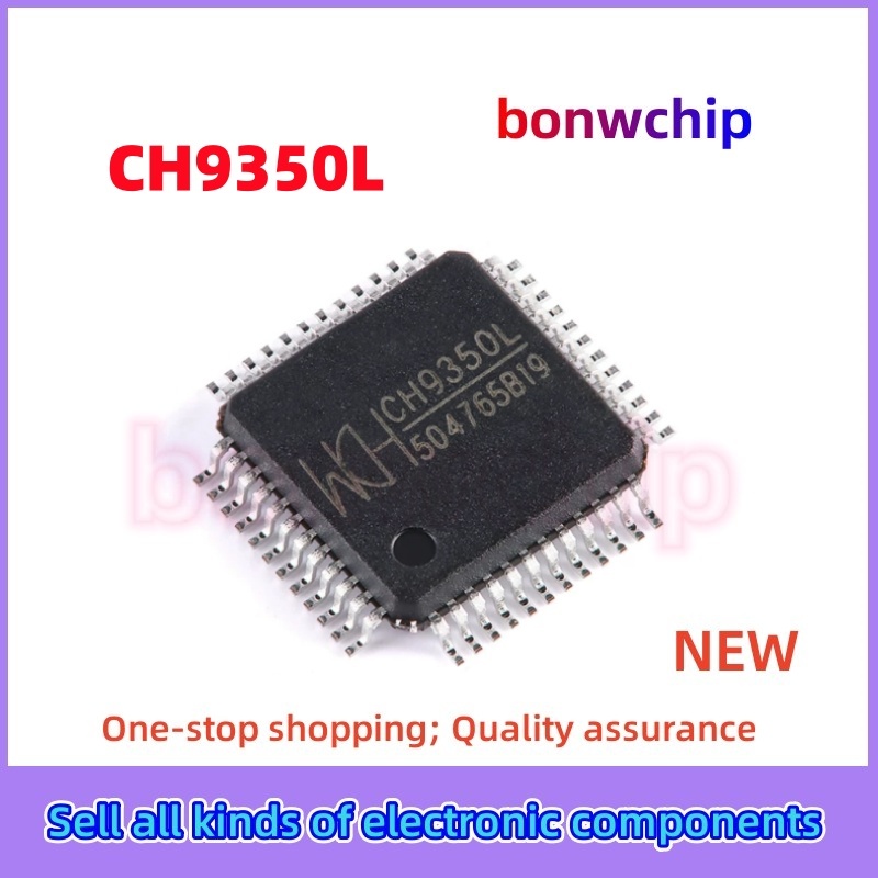 2 Cái / lốc Thương Hiệu Mới Chính Hãng CH9350L CH9350 9350L 9350 LQFP-48 Chuột Bàn Phím USB Sang Cổn