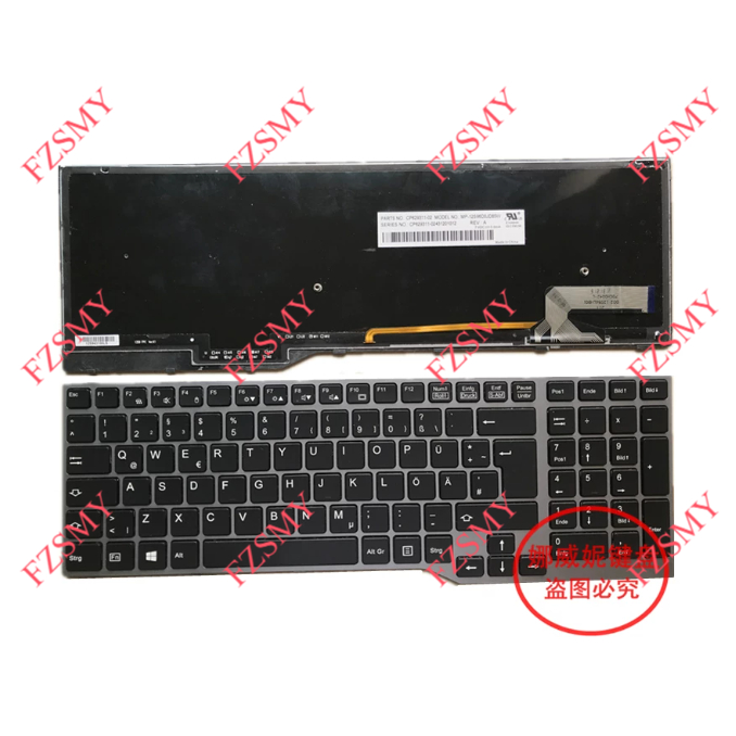 Thích hợp cho Fujitsu E753 E754 E756 E554 E556 H730 H760 H770 Đèn nền bàn phím