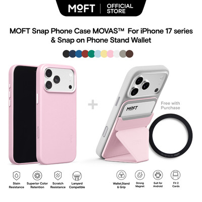 [Vỏ điện thoại 17series + Ví đứng] Vỏ điện thoại MOFT Snap MOVASTM Dành cho iPhone 17 series & Ví đựng điện thoại