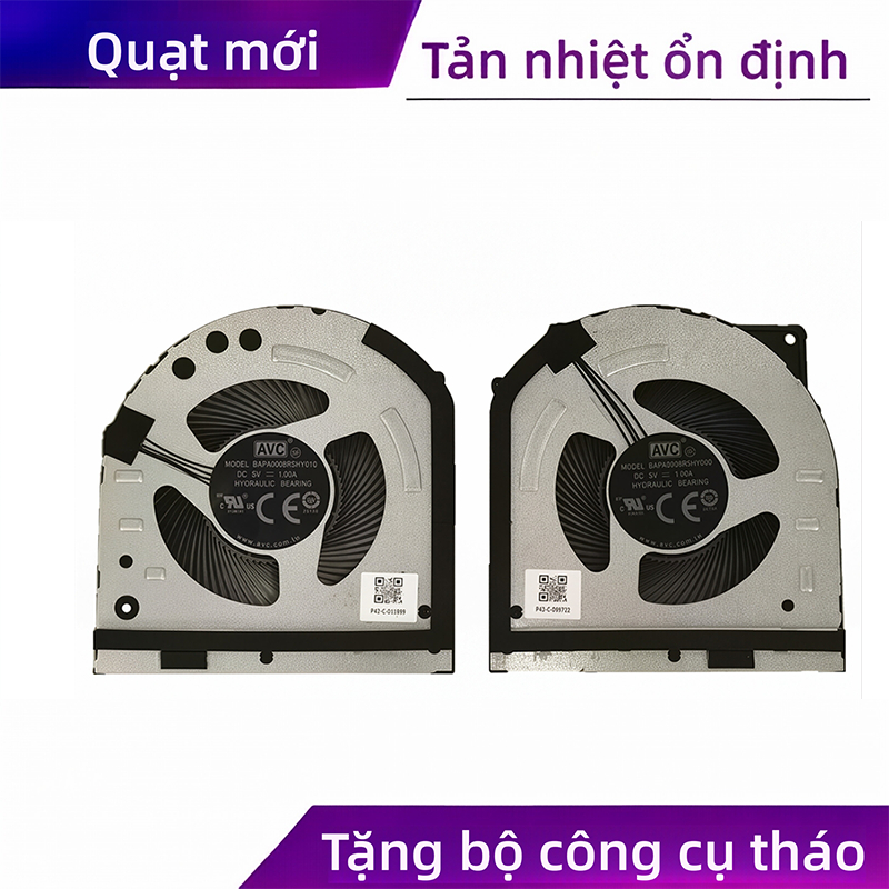 Thích hợp cho Lenovo G5000 IRX9 2024 LOQ 15AHP9 15IAX9I 15IAX9 / IRX9 Series Quạt làm mát hoàn toàn 
