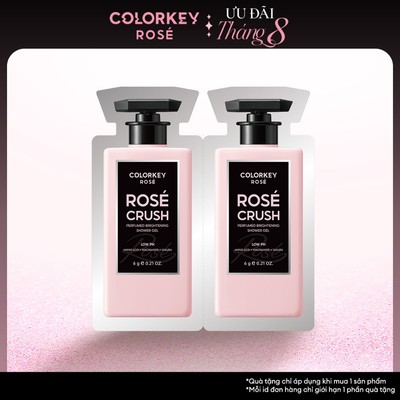 [Quà Tặng] Sữa Tắm Dưỡng Sáng Da Colorkey Rosé Crush (6g x2 Gói)