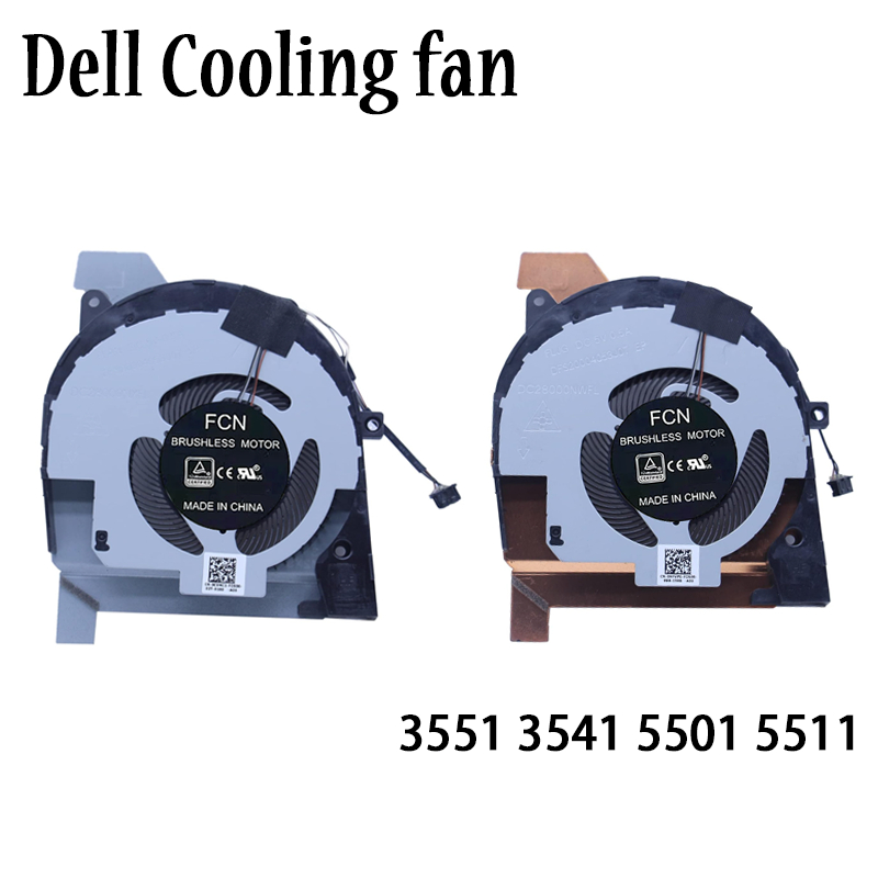 Quạt Làm Mát CPU Cho Dell Latitude 15-5511 5501 Chính Xác 15-3551 3541 Quạt Làm Mát CN-0HFVP0 0HFVP0