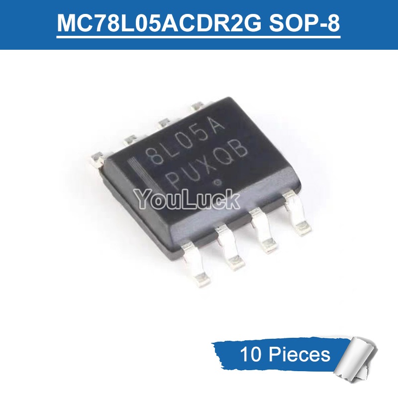 10 Chiếc MC78L05A Đánh Dấu 8L05A MC78L05ACDR2G 100mA Điện Áp Tích Cực Điều Chỉnh Chip IC Mới