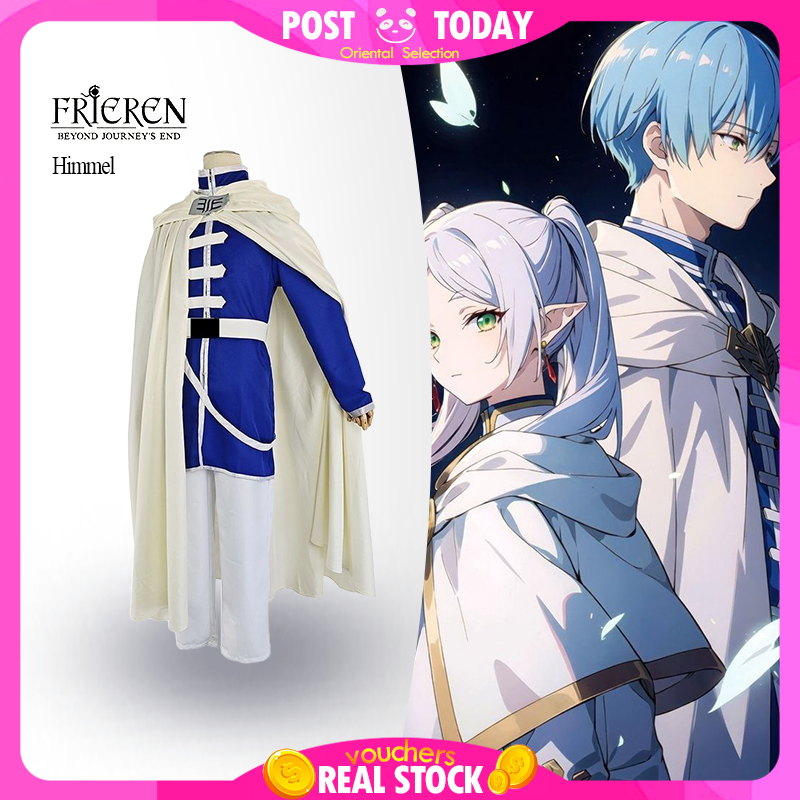 🇻🇳Sẵn hàng🇻🇳 Cosplay Frieren Beyond Journey's End Himmel Frieren pháp sư elf trang phục anime full s