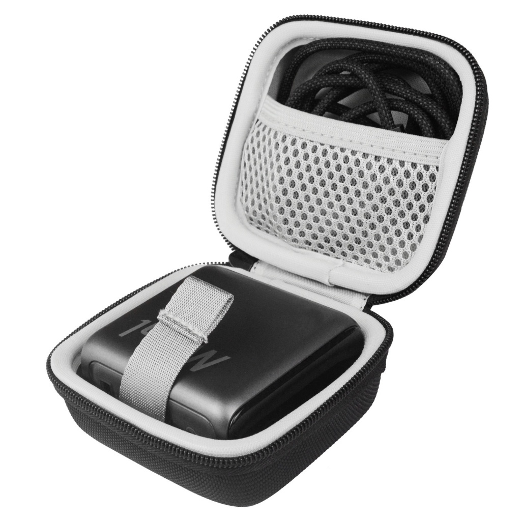 Túi đựng EVA cứng cho Bộ sạc màn hình thông minh Anker Zolo 140W GaN, Vỏ cứng bảo vệ du lịch di động