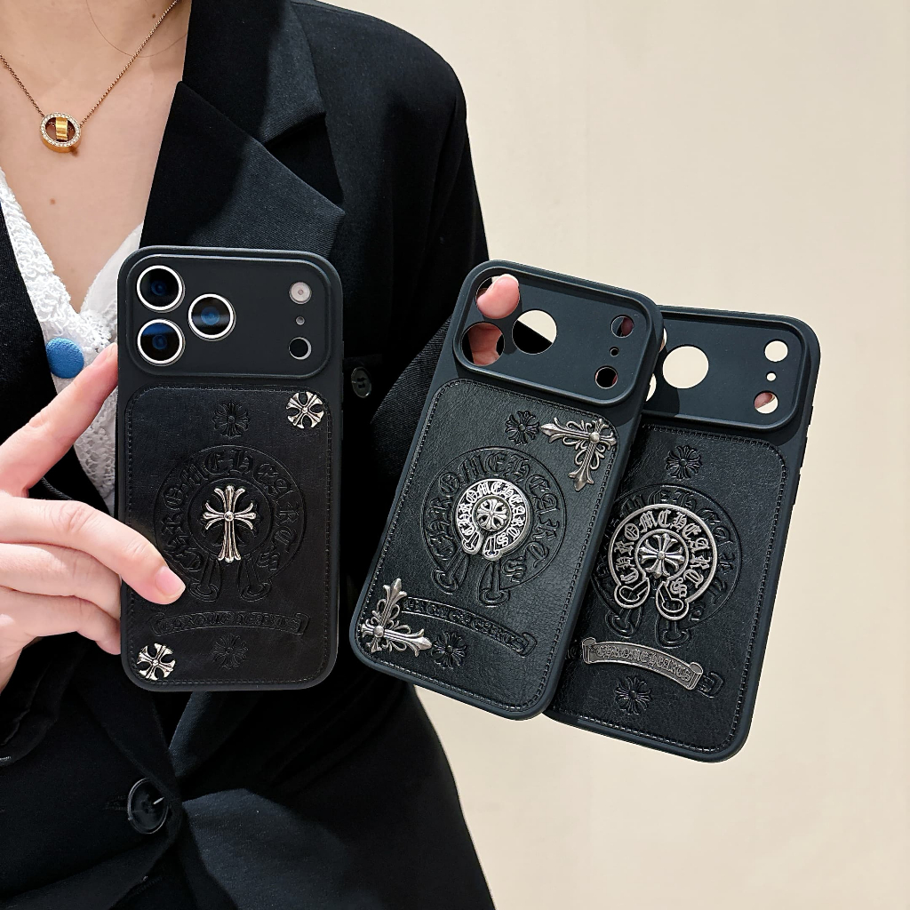 Ốp điện thoại Retro Cross DIY cho iphone 18 Pro Max 17 Pro Max 16 Pro Max 15 Pro Max 14 Pro Max i14 