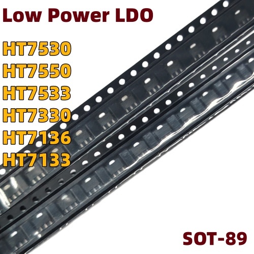 HT7550 HT7533 HT7530 HT7133 HT7136 HT7330 SOT-89 SMD LDO Bộ điều chỉnh điện áp Chip Đầu ra cố định B