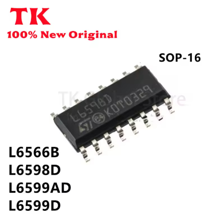 5 Chiếc Mới Chính Hãng L6566B L6598D L6599AD L6599D 6566 6598 6599 SOP16 Chip Quản Lý Điện SMD Trong