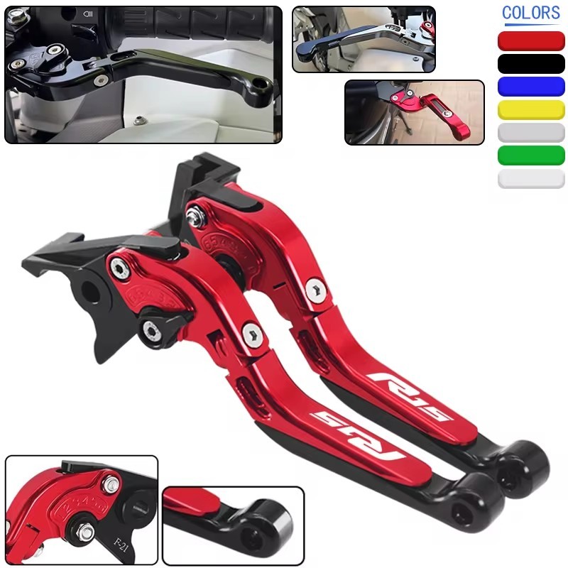 Dành Cho Xe YAMAHA YZF-R15 V1 V2 2013-2015 Kích Thước Dài 180MM Sửa Đổi Hợp Kim Nhôm CNC 6 Giai Đoạn