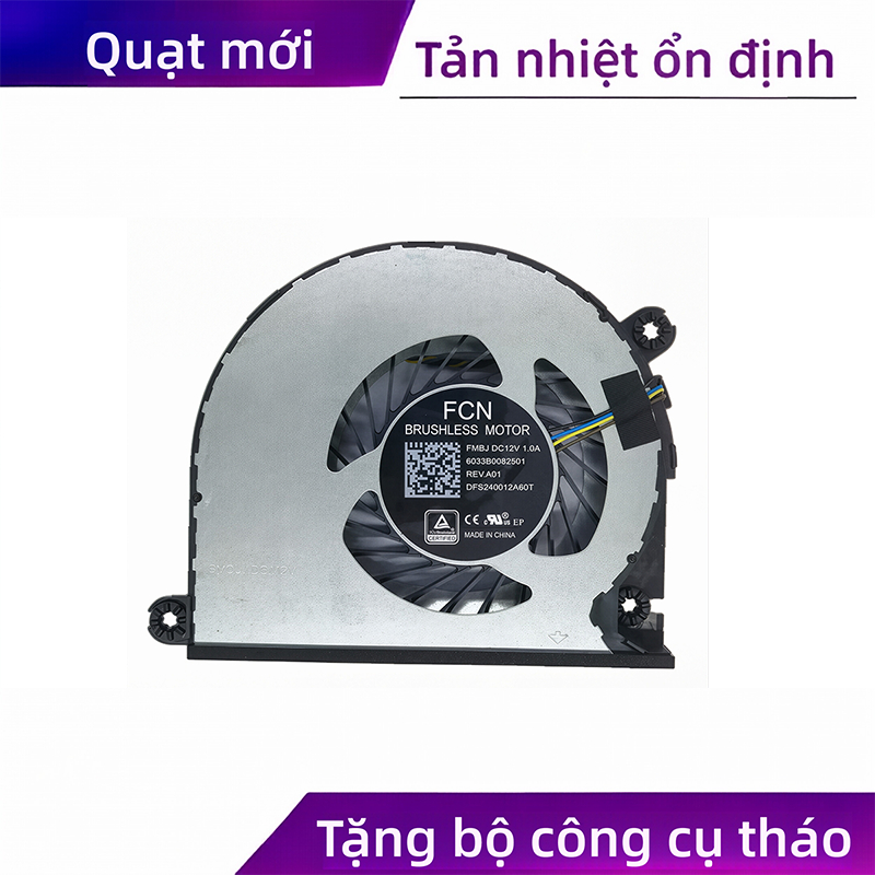 Quạt làm mát máy tính xách tay Tương thích với HP PRO 600 G6 400 G6 22 24 Đi kèm với một bộ công cụ 