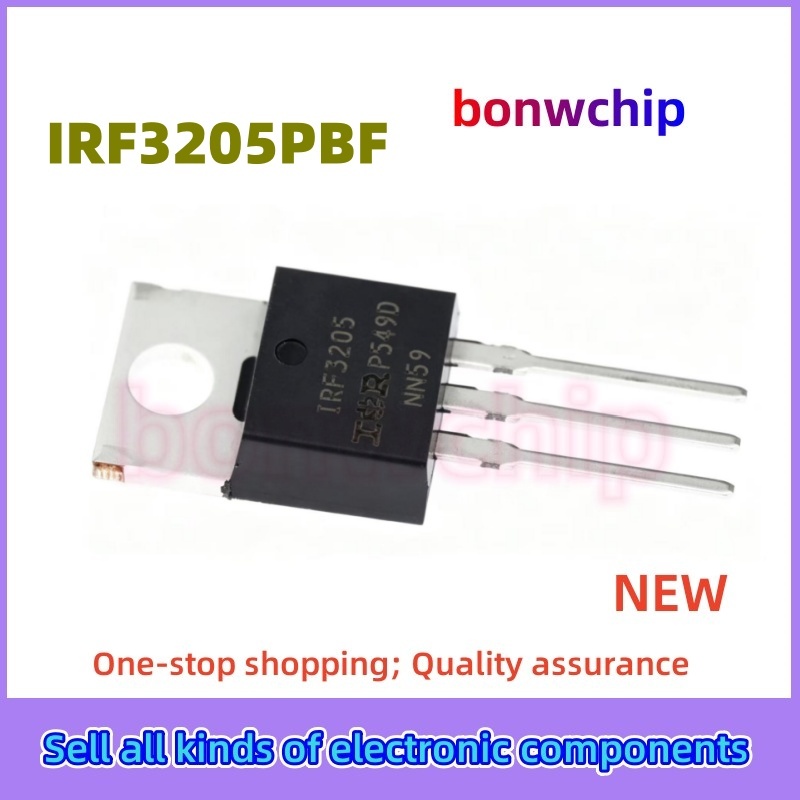 5 Cái / lốc IRF3205PBF IRF3205P IRF3205 3205PBF 3205P 3205P 3205 In-line TO-220 Original Authentic 1