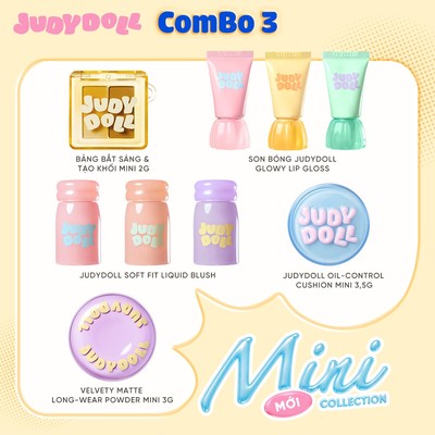 [Combo 3] JUDYDOLL Mini Collection