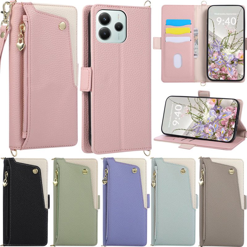 Vỏ Cao Cấp Cho Xiaomi 14T 13T Redmi A3 14C Note 14S Note 14 Note 13 Note 14 Pro Note 13 Pro Dây Kéo 