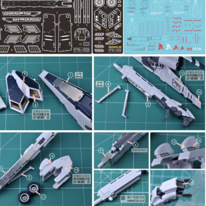 20260805 Khắc thiếu sót cao MAD phù hợp cho S20 RG RX-93 NU HWS