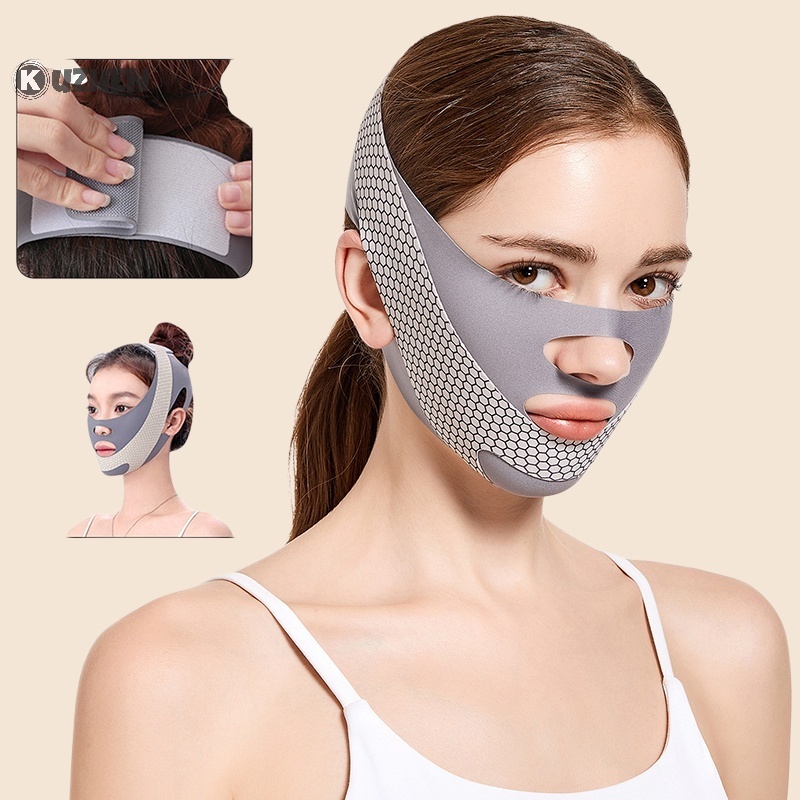 Khẩu Trang kuzhen Tạo Khuôn Mặt Chữ v Thon Gọn Cải Thiện Sức Khỏe Cho Nữ