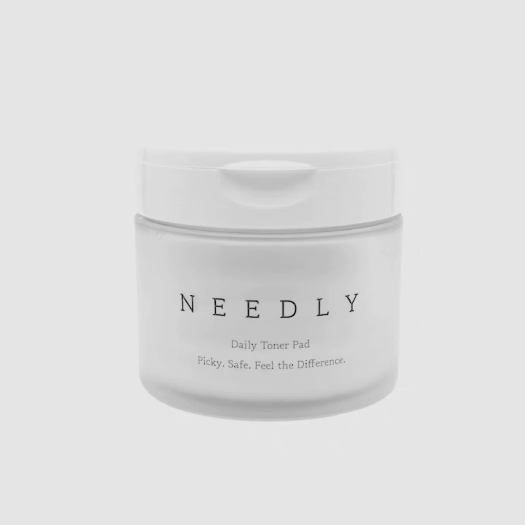 NEEDLY Daily Toner Pad 80Pads Miếng đệm hai mặt BHA PHA Tẩy tế bào chết Thu nhỏ lỗ chân lông Kiểm so