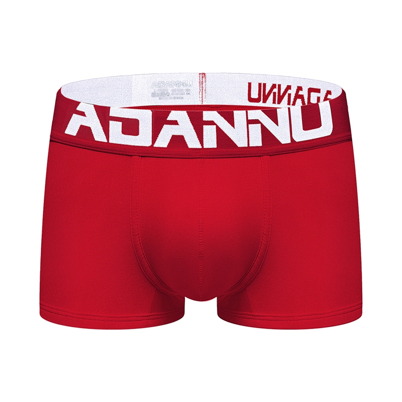 Quần lót nam CMENIN phong cách boxer vải cotton thoáng khí màu sắc thời trang AD125