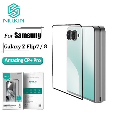 Kính cường lực màn hình NILLKIN CP + Pro Series cho Samsung Galaxy Z Flip7 / Flip 8 9H Tấm bảo vệ màn hình chống cháy nổ