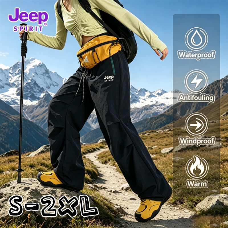 JEEP SPIRIT 1941 ESTD Windproof ngoài trời làm việc quần leo núi quần