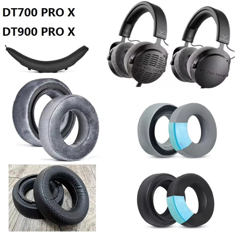 Miếng Đệm Tai Cho Beyerdynamic DT700 Pro X, DT900 Pro X Tai Nghe Thay Thế Bịt Tai Gối Tai Bao Tai Đầ