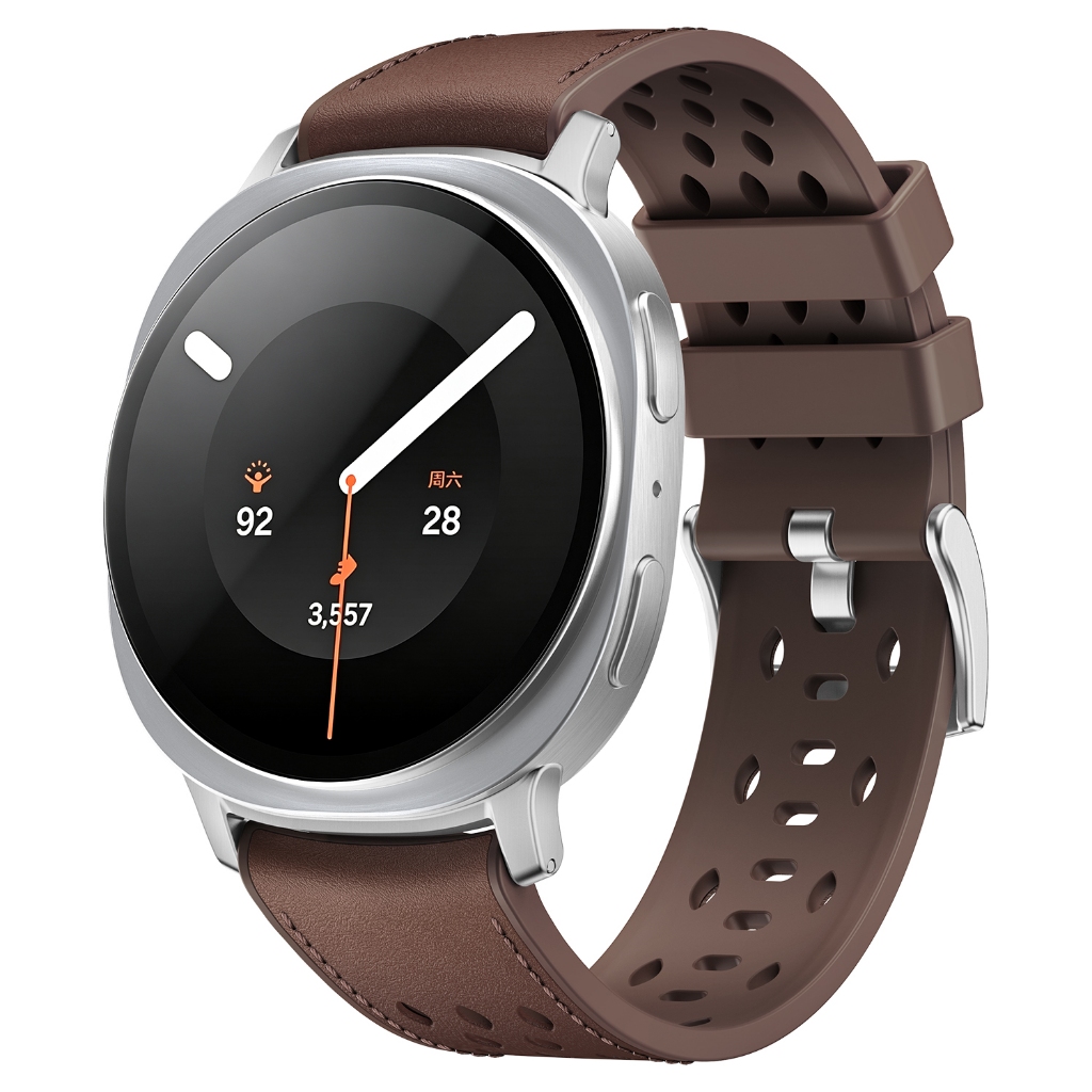Da thật + Dây đeo silicon cho Samsung Galaxy Watch 8 / 9 Band 40mm 44mm / Watch 8 / 9 Classic Band 4