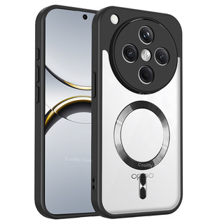 Dành cho OPPO Find X8 Pro Ống kính bảo vệ vòng từ tính Vỏ điện thoại PC trong suốt cứng