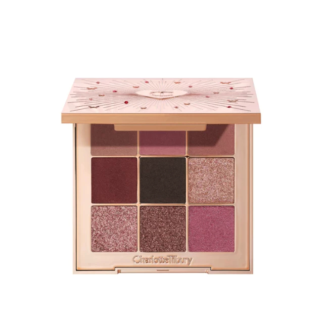 Bảng phấn mắt Charlotte Tilbury, Phấn mắt CT Pillow Talk, Bảng phấn mắt 9 màu, Bảng Pillow Talk quad