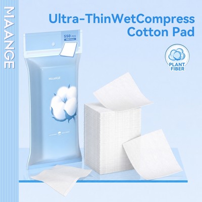 Miếng đệm bông MAANGE Micropore – Mỏng & Thấm hút, Chống rách, Đa dụng để nén, làm sạch, trang điểm & tẩy móng tay