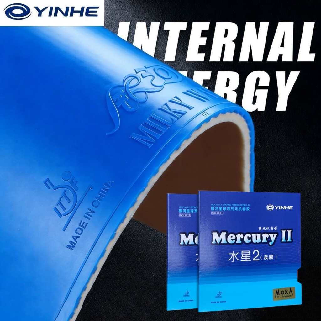 Miếng bọt biển bóng bàn YINHE MERCURY II chính hãng Mercury-2 để tấn công nhanh bằng vòng lặp